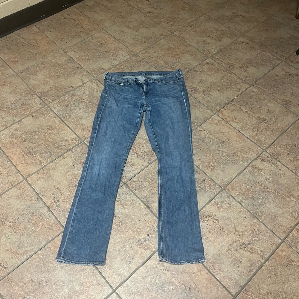 Classic Blue matchstick Straight Leg Women's Jeans size 31